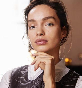 Luma Grothe mit einem natürlich wirkenden Make-up